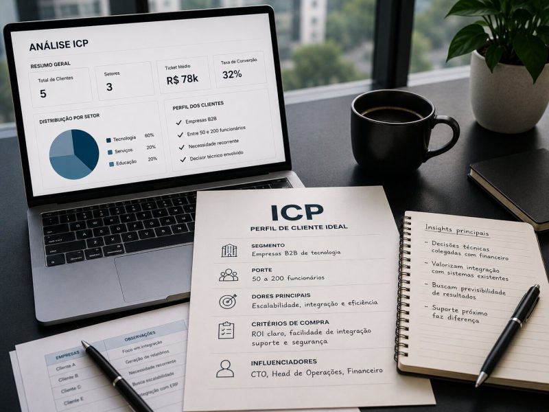 ICP com poucos clientes: o que fazer quando cinco contratos são toda a base